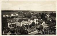 Christophorus-Heim ca. 1940 - Blick zum Krankenhaus